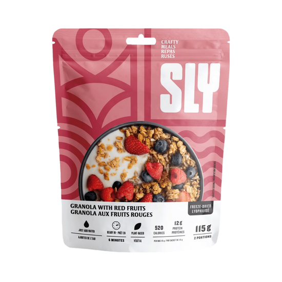 Granola aux fruits rouges
