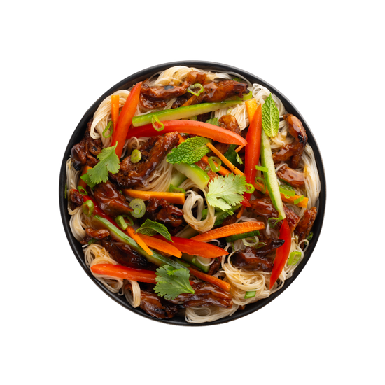 Salade de nouilles asiatique